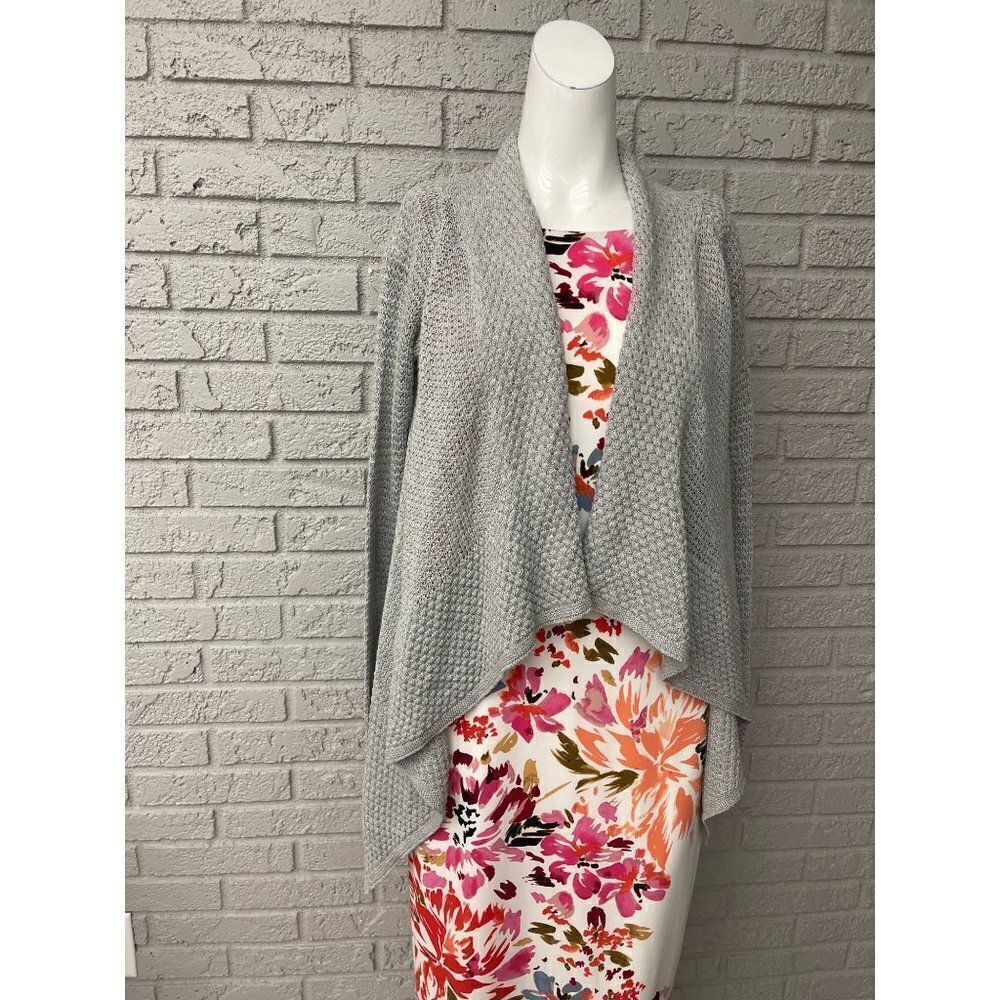 Elisabetta Collection Open Front Cardigan Size M